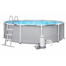 Каркасний басейн Intex Prism Frame 26718FR 366×122 см з драбиною та фільтр-насосом 3785 л/год