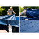 Каркасний басейн Intex 26796 Prism Frame Premium 503 x 274 x 122 см з фільтр-насосом, драбиною, підстилкою та тентом