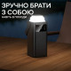 Повербанк KENSA 50000mAh 22,5W PD з LED-лампою швидкої зарядки та вбудованими кабелями для смартфона, планшета