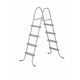 Каркасний басейн Bestway 56488 круглий 457×107 см Steel Pro MAX з фільтр-насосом, драбиною та тентом