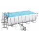 Каркасний басейн Bestway 56671 488×244×122 см Steel Pro MAX з фільтр-насосом і драбиною
