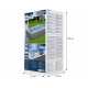 Каркасний басейн Bestway 56671 488×244×122 см Steel Pro MAX з фільтр-насосом і драбиною
