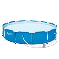 Каркасний басейн Bestway 56681 Steel Pro 366×76 см з фільтр-насосом
