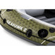 Надувний човен Intex Seahawk 2 Set 66332 на 2 особи з веслами та насосом